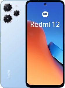 Teléfono Xiaomi Redmi 12 (4g), Color Azul (Blue). 128 GB de Memoria Interna, 4 GB de RAM, Dual Sim. Pantalla LCD Full HD+ de 6,79". Cámara principal de 50 MP. Smartphone libre. Versión Global.