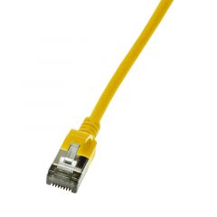 LogiLink CQ9037S cable de red Amarillo 1 m Cat6a S/FTP (S-STP)