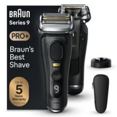Braun Series 9 Pro+ 9510s Wet & Dry Máquina de afeitar de láminas Recortadora Negro