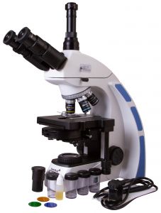 Microscopio trinocular Levenhuk MED 45T