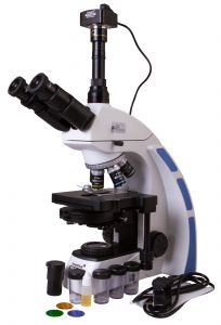 Microscopio trinocular digital Levenhuk MED D45T