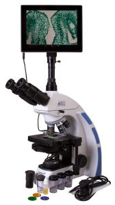 Microscopio trinocular digital Levenhuk MED D45T LCD