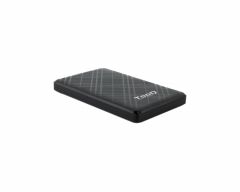 TooQ Caja Externa para Discos de 2,5” HDD/SSD, Negro