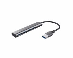 Trust Halyx USB 3.2 Gen 1 (3.1 Gen 1) Type-A 5 Mbit/s Negro, Gris
