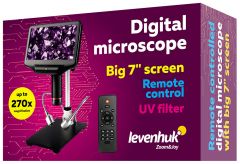 Microscopio Levenhuk DTX RC4 con mando a distancia