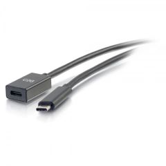 C2G Cable alargador de USB-C a C 3.1 (Gen 2) macho a hembra (10 Gbps) de 90 cm