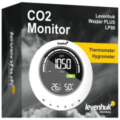 Medidor de CO₂ Levenhuk Wezzer PLUS LP90