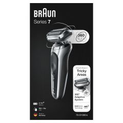 Braun Series 7 70-S1000s Máquina de afeitar de láminas Plata