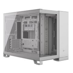 Corsair 2500x micro-atx case, tempered glass - white