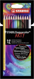 STABILO aquacolor ARTY Multicolor 12 pieza(s)