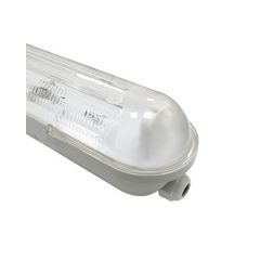 Pantalla para tubo LED de 1500 mm Electro DH, estanca IP65, 30% policarbonato, 70% ABS, 81.001/1X1500