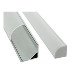 Kit perfil aluminio ángulo superfície.1m 81.081 Electro Dh 8430552144839