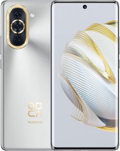 OUTLET Teléfono Huawei nova 10, Color Plata (Starry Silver), 128 GB de Memoria Interna, 8 GB de RAM, Pantalla Oled de 6.67". Dual SIM. Cámara Triple de 50+8+2 MP. Carga rápida de 66W. Smartphone libre.