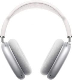 Auriculares Airpods Max, Color Plata (Silver). Cancelación activa de ruido que filtra el sonido externo, Sonido envolvente. Modo de sonido ambiente para escuchar lo que te rodea.