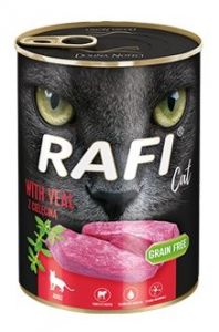 Dolina noteci rafi cat adult with veal - comida húmeda para gatos - 400g