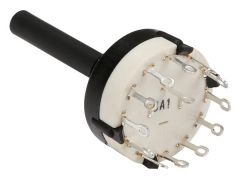 Velleman 8404-1 interruptor eléctrico Interruptor rotativo Negro, Blanco