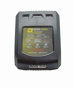 Nuprol - Cargador inteligente LiPo, apto para todo tipo de marcas y mejora la vida útil, se pueden cargar hasta 3 baterías a la vez