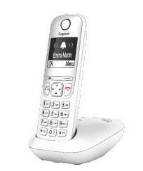 Gigaset AE690 Teléfono DECT/analógico Identificador de llamadas Blanco
