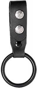 Porta Linterna Táctica de cuero con presilla plástica para cinturón  de 4 cm Vega Holster 8V13