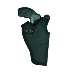 Funda en Cordura para Revolver de 3-4" en color negro con pasador metálico para cinturón Parabellum 93000