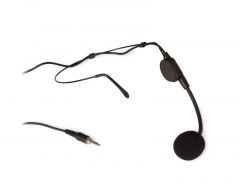 Microfono De Cabeza Diadema Condensador Electret Unidireccional Con JACK 3,5 Roscado