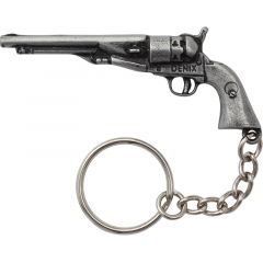 Llavero revólver de la Guerra Civil>Occidental y Estadounidense de 1861-1899 de 14 cm y 22 gr fabricado en metal