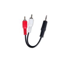 DCU Advance Tecnologic 302115 cable de audio 1,5 m 3,5mm 2 x RCA Negro, Rojo, Blanco