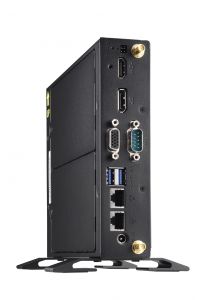 Shuttle DS20UV2 PC/estación de trabajo barebone 1,3 l tamaño PC Negro Intel® SoC 5205U 1,9 GHz