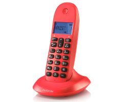 Motorola C1001 Teléfono DECT Identificador de llamadas Cherry (fruit)