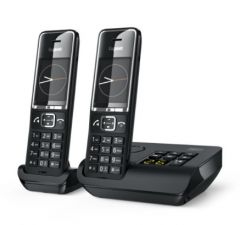 Gigaset COMFORT 550A Teléfono DECT/analógico Identificador de llamadas Negro