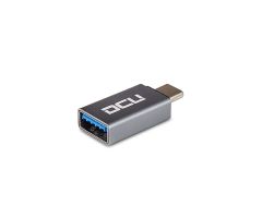 DCU Advance Tecnologic 30402030 cambiador de género para cable USB A USB C Gris