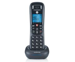 Motorola CD4001 Teléfono DECT Identificador de llamadas Negro