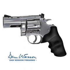 Revolver Dan Wesson 715, 2,5" Silver - 4,5 Mm Co2 Balines
