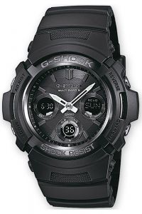 Reloj de pulsera CASIO Collection - AWG-M100B-1AER correa color: Negro Dial Negro Hombre