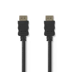 Nedis Cable HDMI™ de Alta Velocidad con Ethernet | Conector HDMI™ - Conector HDMI™ | 3,0 m | Negro NE550686132
