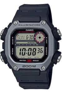 Reloj de pulsera CASIO Collection - DW-291H-1A correa color: Negro Dial LCD Negro Hombre