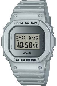 Reloj de pulsera CASIO G-Shock - DW-5600FF-8ER correa color: Gris seda Dial LCD Gris ratón Hombre