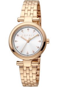 Reloj de pulsera Esprit Laila dot - ES1L281M1085 correa color: Oro rosa Dial Gris plata Mujer