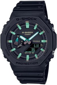 Reloj de pulsera CASIO G-Shock - GA-2100RC-1AER correa color: Negro Dial Negro Hombre