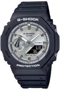 Reloj de pulsera CASIO G-Shock - GA-2100SB-1AER correa color: Negro Dial Gris plata Hombre