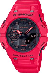 Reloj de pulsera CASIO G-Shock - GA-B001-4AER correa color: Rojo carmin Dial Rojo carmin Hombre