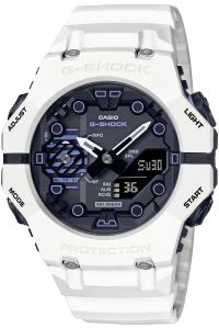 Reloj de pulsera CASIO G-Shock - GA-B001SF-7AER correa color: Blanco Dial Negro Hombre