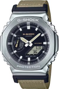 Reloj de pulsera CASIO G-Shock - GM-2100C-5AER correa color: Beige Dial Negro Hombre
