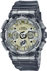Reloj de pulsera CASIO G-Shock - GMA-S120GS-8AER correa color: Gris antracita Dial LCD Gris plata Unisex