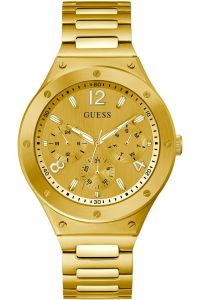 Reloj de pulsera GUESS - GW0454G2 correa color: Oro amarillo Dial Oro amarillo Unisex