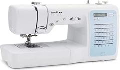 Mquina de coser electrnica BROTHER FS40s-40 puntadas-Sistema de enhebrado de agujas-Pantalla LCD-Teclas de seleccin-Brazo libre
