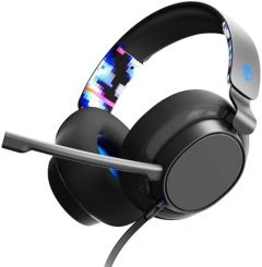 Skullcandy SLYR Cascos Over-Ear Multiplataforma con Cable para Gaming, Compatibles con Xbox PlayStation y PC - Azul