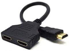 Gembird DSP-2PH4-04 cable HDMI HDMI tipo A (Estándar) 2 x HDMI Type A (Standard) Negro