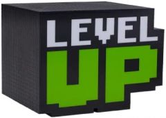 Paladone Level Up PP8588 - Luz de nivel con sonido retro para juegos, funciona con pilas, multicolor