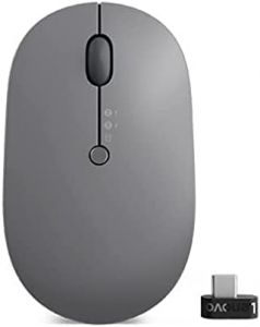 Lenovo Go Multi-Device ratón Ambidextro RF Wireless + Bluetooth Óptico 2400 DPI